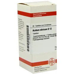 Acidum Nitricum D 12 Tabletten 80 St