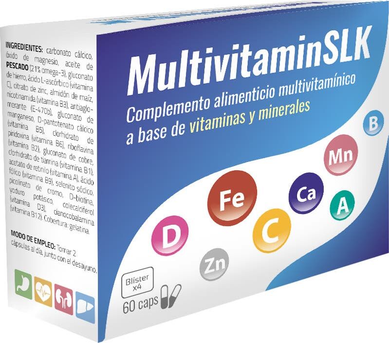 SALUDALKALINA Multivitamin Slk 60 caps