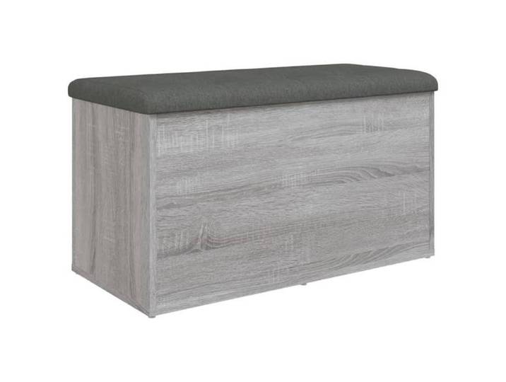 Gris Banc coffre - Banc de rangement - sonoma gris 82x42x45 cm Bois d'ingénierie m6943