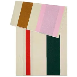 Suite702, Strandtuch, COMBED COTTON Red/Dark Green/ (180 x 90 cm)