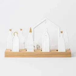 Räder Lichtobjekt Weihnachtskrippe 30x9,5x16,5cm