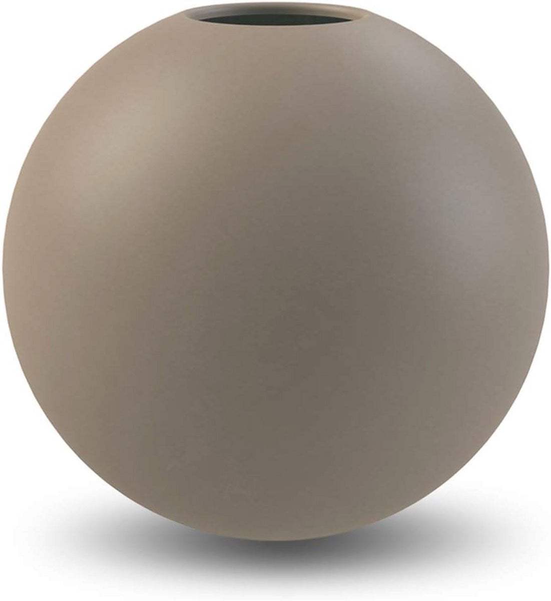 Moderne Keramische Bal Vaas - 8 cm