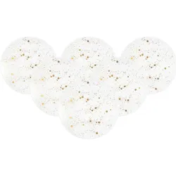 Seltmann Liberty Golden Stars Speiseteller, Teller, Gold, Weiss