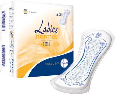 Param Ladies Exklusiv Inkontinenz-Einl.normal 20 St Einlagen
