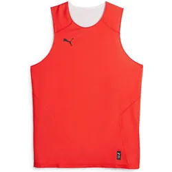 Puma, Herren, Sportshirt, Hoops Team Reverse Practice Jersey (XL), Rot
