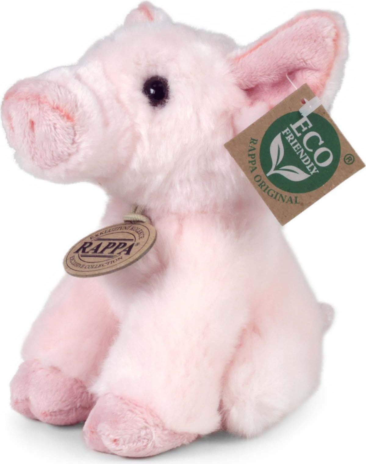 RAPPA Pluche varken 16 cm