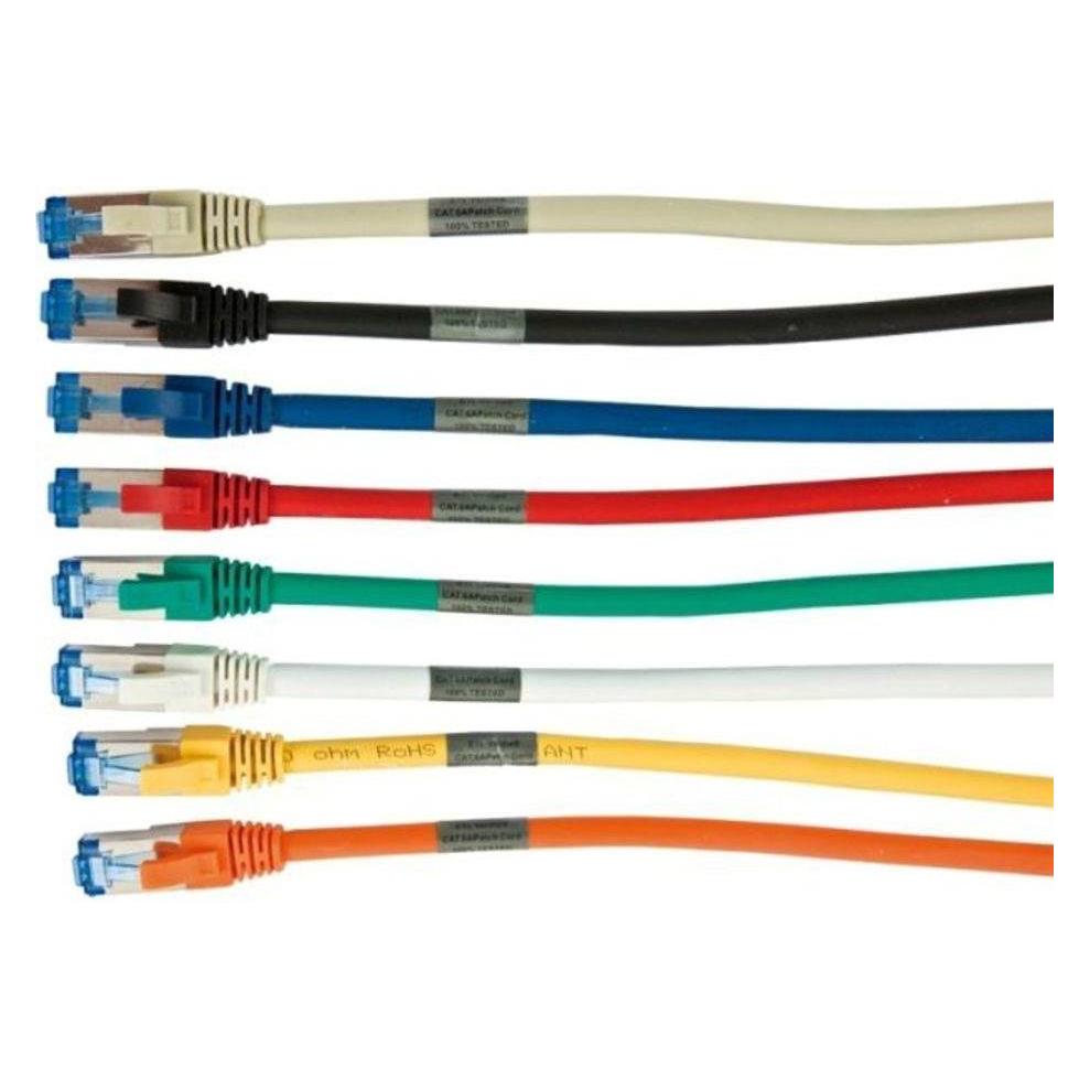 Synergy 21 Patchkabel RJ45,CAT6A 500Mhz, 0,5m, LSZH, schwarz, Synergy 2 (S/FTP, CAT6a, 0.50 m) (S216491)