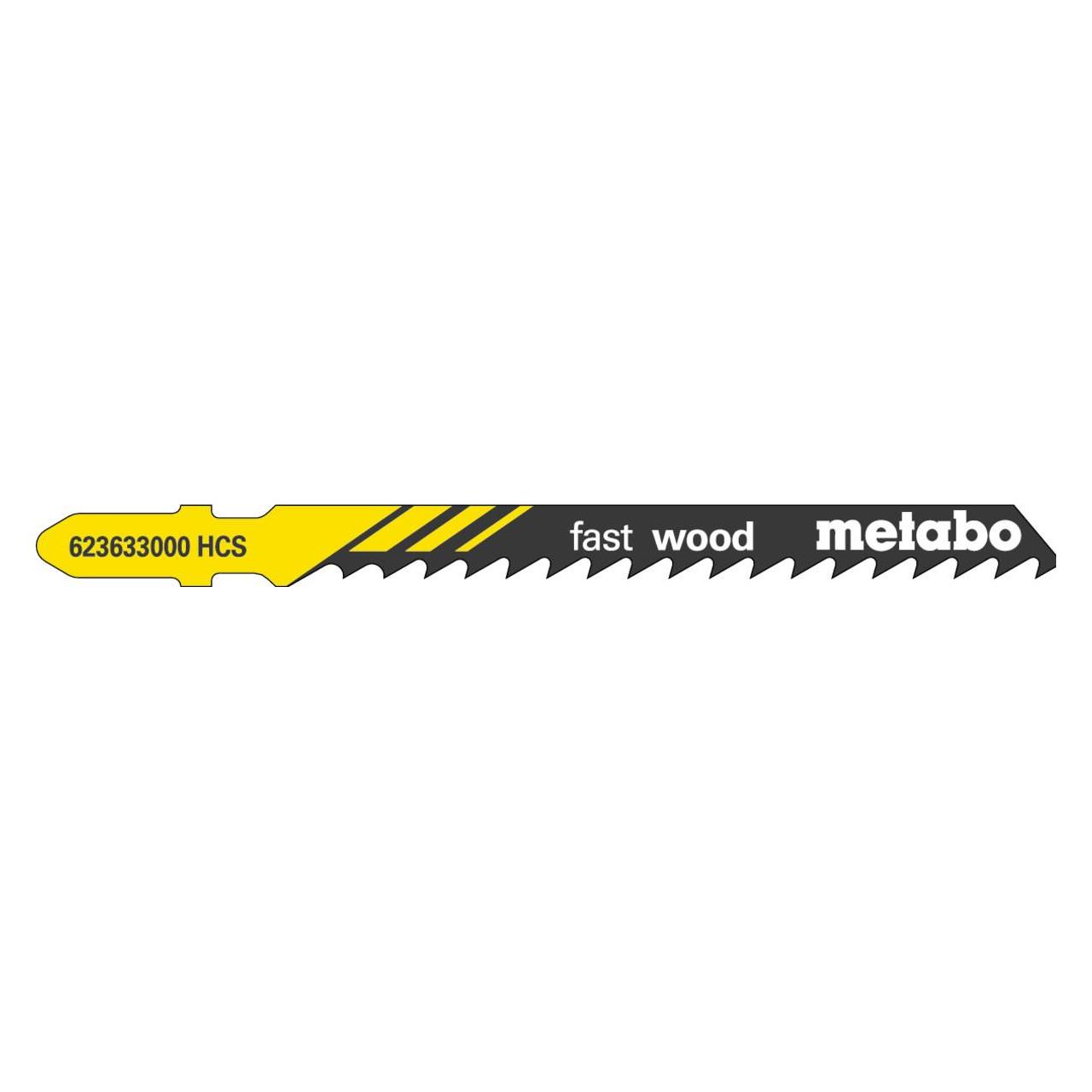 Metabo Stichsägeblätter T 144 D (5 Stk.) (6.23633.00)