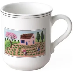 Villeroy & Boch, Tasse, Design Naif Kaffeebecher Gärtner (300 ml, 1x)