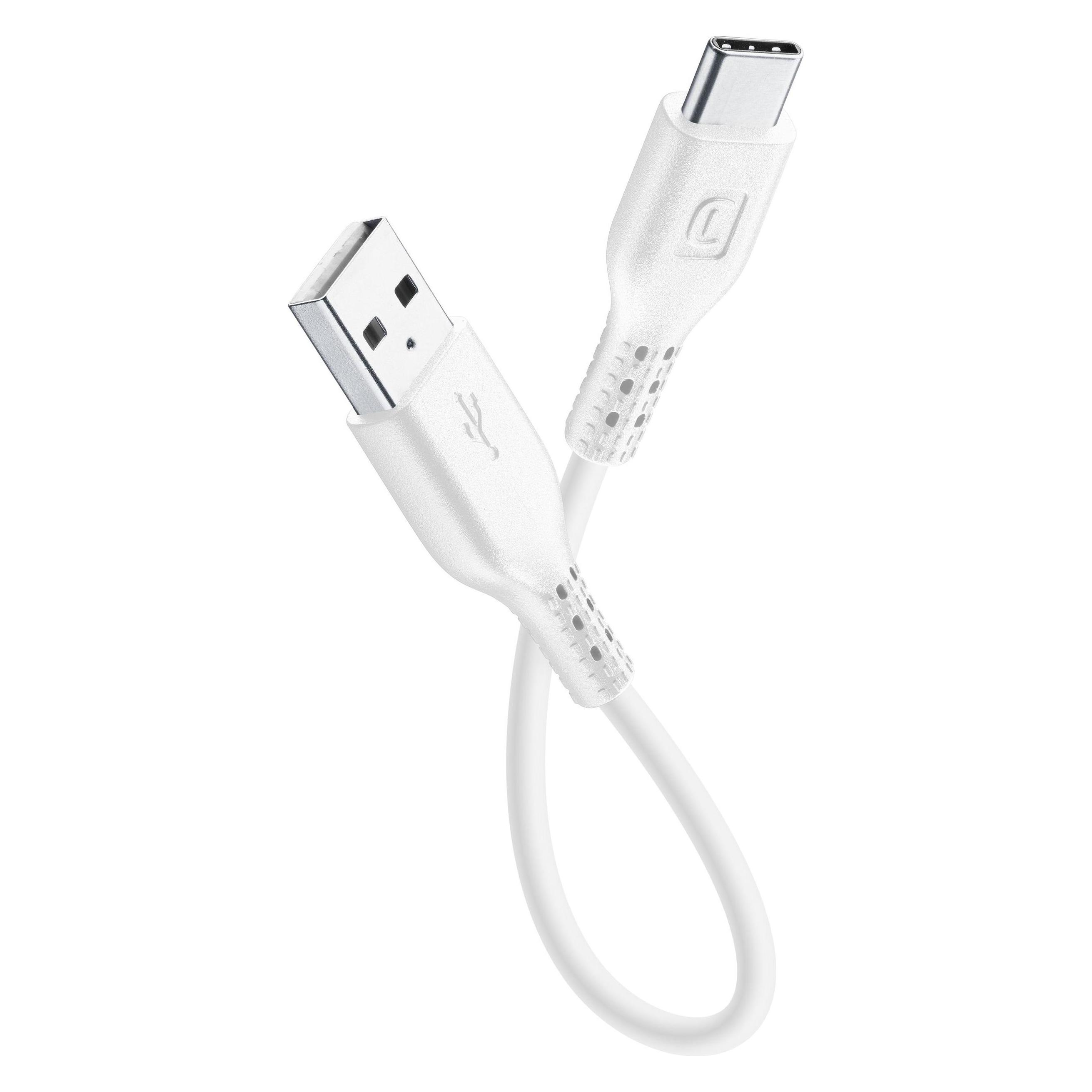 Cellularline Data (0.15 m, USB 2.0, 15 W) (USBDATACTRUSBCW)