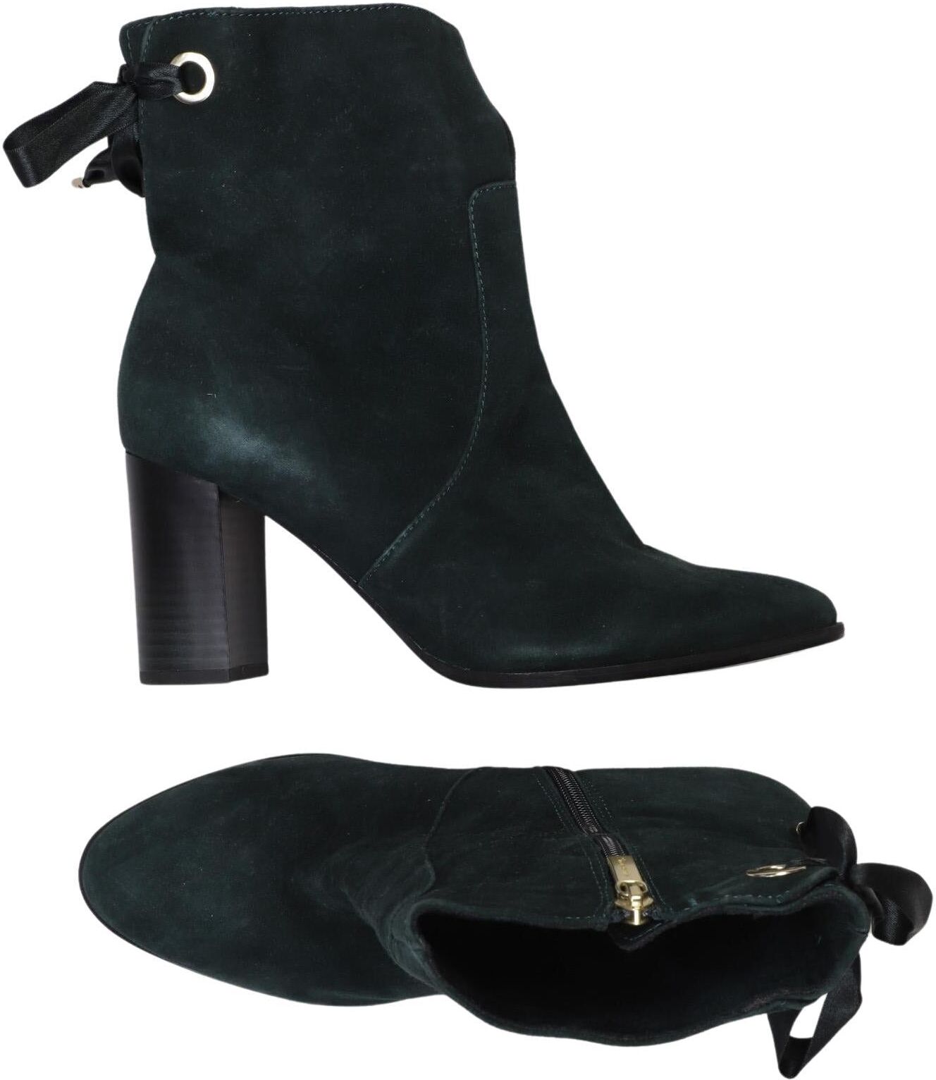 Tamaris Damen Stiefel, Grün, Gr. EU 41, Leder - Second Hand