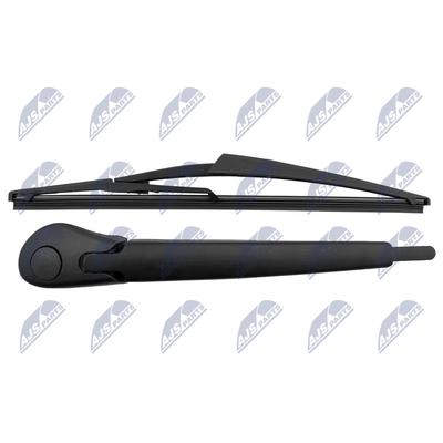 NTY Wischarm, Scheibenreinigung EWB-PE-007 hinten für Peugeot