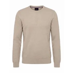 Rundhals-Pullover Bugatti beige, 52