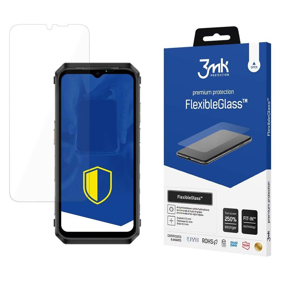 3MK FlexibleGlass Ulefone Power Armor 19 Szkło Hybrydowe (1 Stk., Ulefone Power Armor 19T) (156146-0)