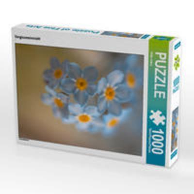CALVENDO Puzzle Vergissmeinnicht 1000 Teile Lege-Größe 48 x 64 cm Foto-Puzzle Bild von Ulrike Adam