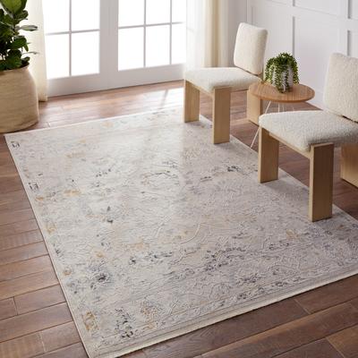 Juniper Home Philomena Floral Gray/Cream Rug