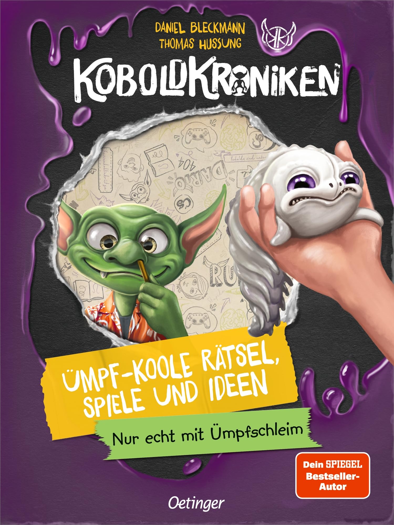 Daniel Bleckmann - KoboldKroniken. Ümpf-koole Rätsel, Spiele und Ideen: Nur echt mit Ümpf-Schleim. Das zweite Beschäftigungsbuch mit coolen Stickern und noch mehr ... aus der Koboldwelt für Kinder ab 9 Jahren - Preis vom 13.10.2026 19:28:25 h