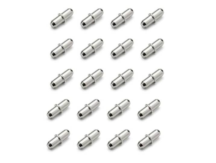 Supports d'étagère de rechange pour IKEA BILLY METOD PAX BRIMNES #101532 - Argenté