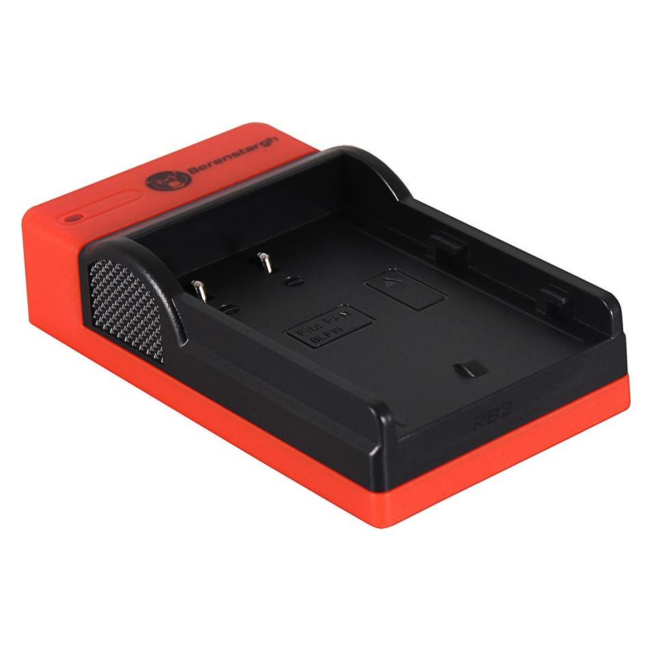 Berenstargh Slim Micro-USB Ladegerät f. Panasonic BLF19E DMWBLF19 DMW-BLF19 (Kamera Akku Ladegerät) (61064445)