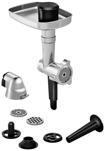 Bosch Haushalt MUZ9HA1 Fleischwolf Metall, Schwarz