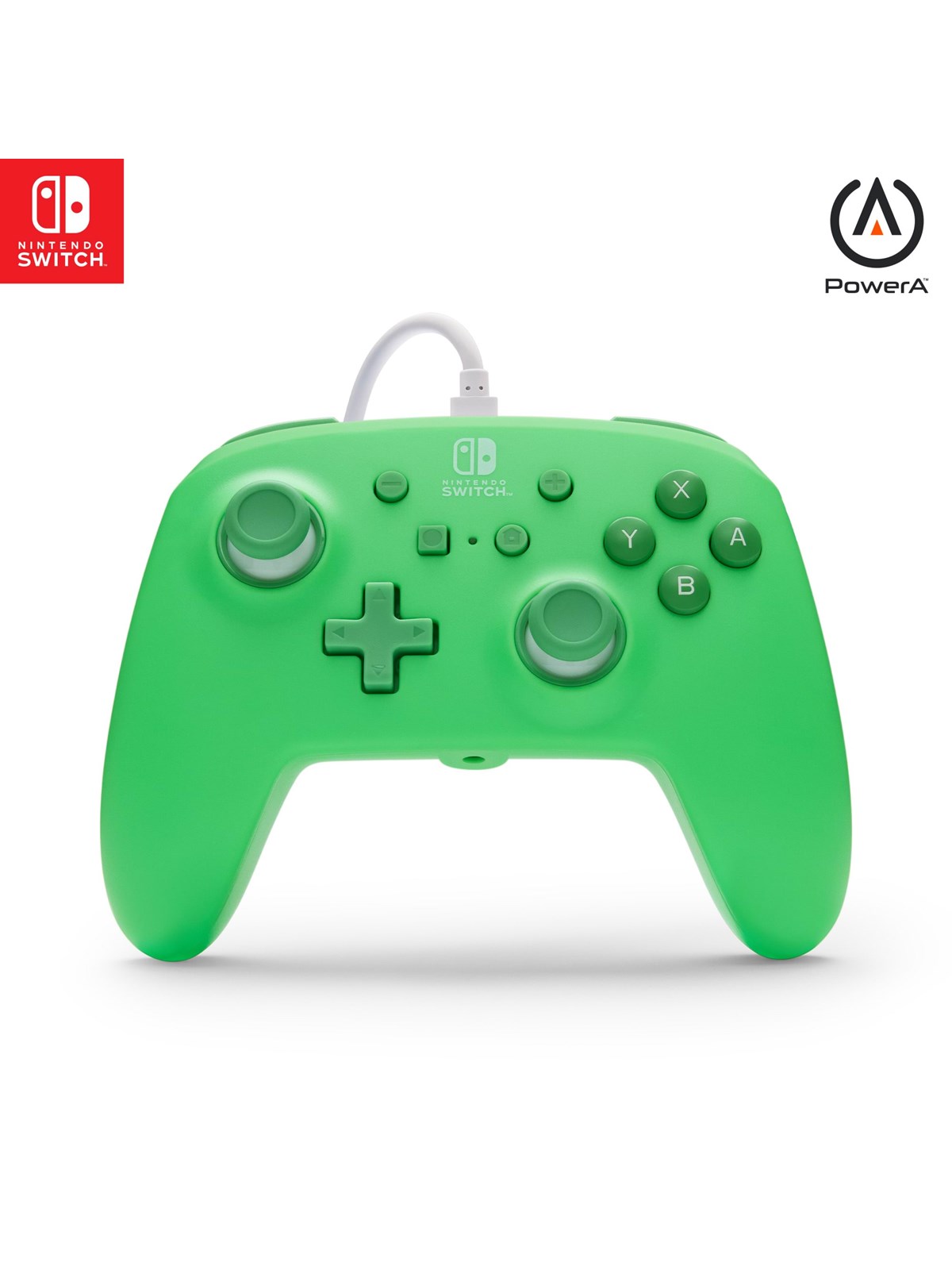 PowerA Verbesserter kabelgebundener Controller für Nintendo Switch - Meerschaumgrün