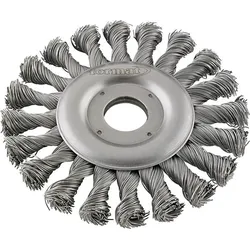FORMAT Rundbürste rostfrei gezopft 125mm