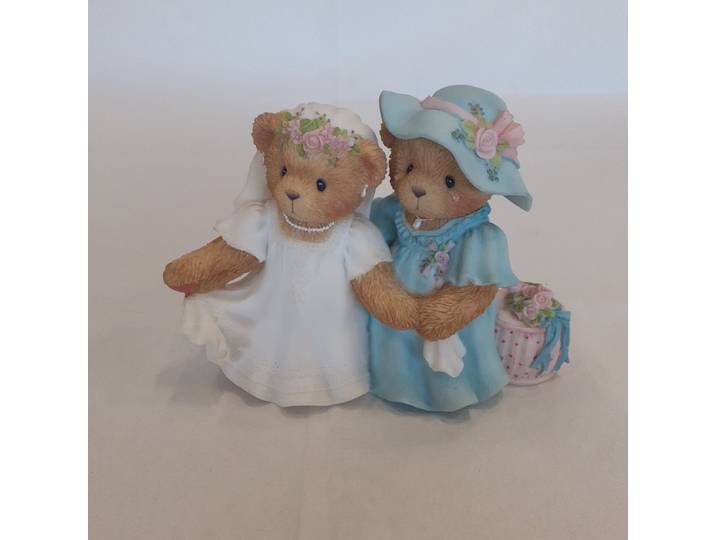 Cherised Teddies - 789658 - Mom And Bride Double Figurine