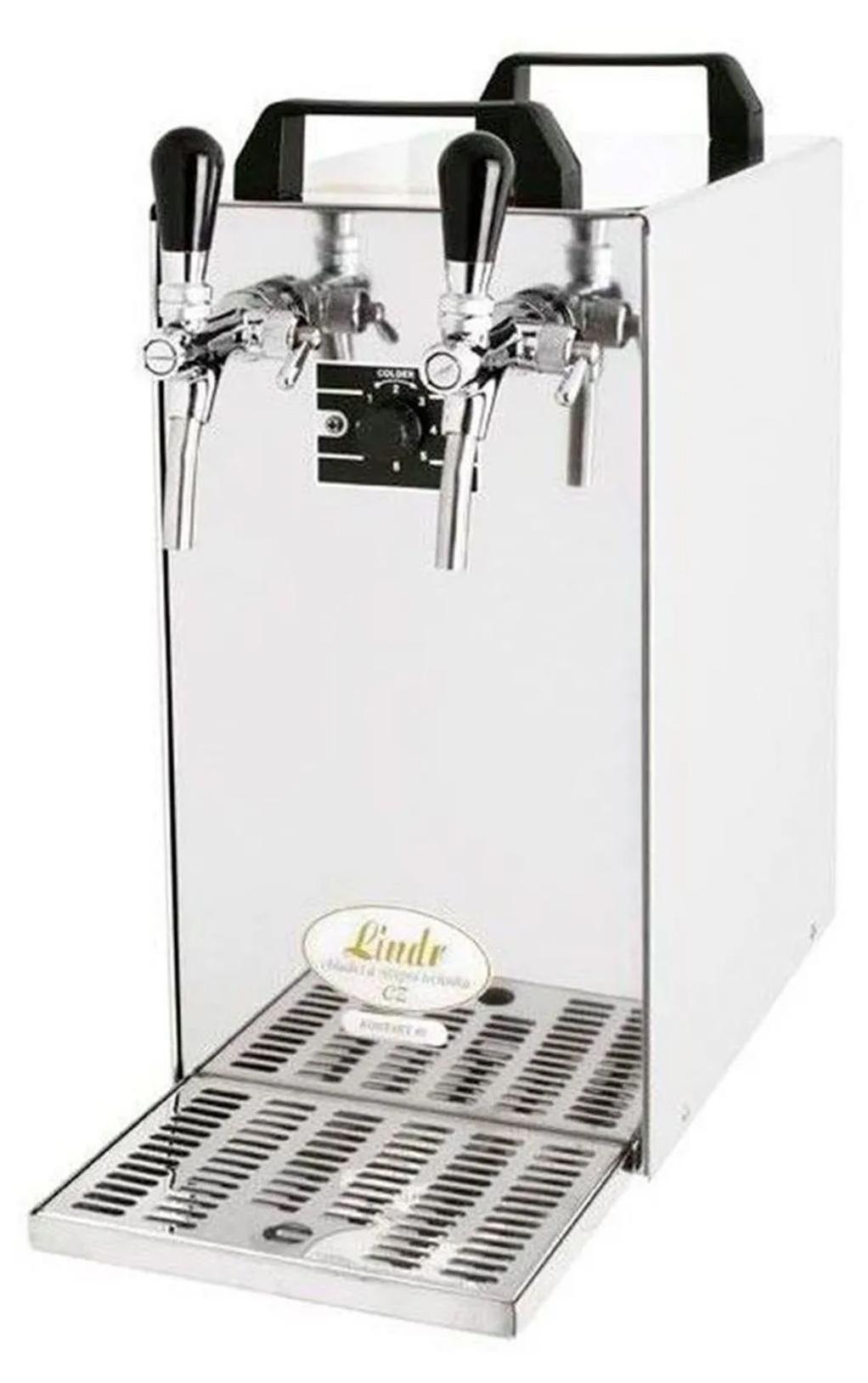 Zapfanlage für Bier - Kontakt 40, Zapfsystem für 2 Fässer, 50 Liter/Stunde, Green Line