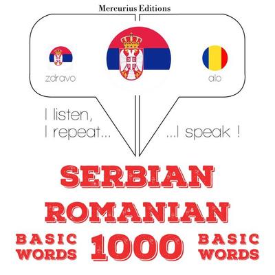 1000 essential words in Romanian - JM Gardner, Audio, 9782821139626