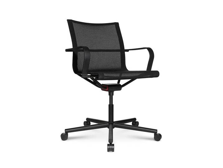 Bürodrehstuhl D1 Office Wagner grau, Designer Stefan Diez, 73x88–98x73 cm