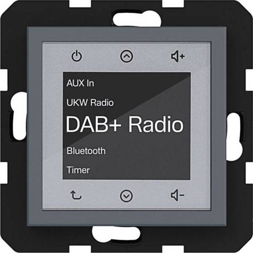 Hager Unterputz-Radio Anthrazit (matt) WAN6111AT 1St.