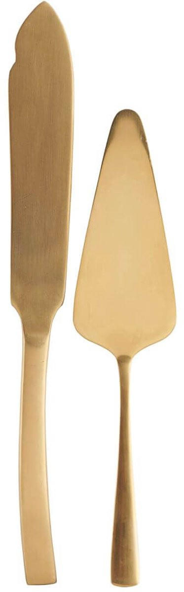 House Doctor Taartschep set Golden - set van 2