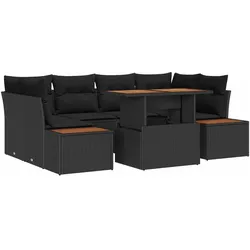 vidaXL, Gartentisch + Balkontisch, Garten Sofa Set