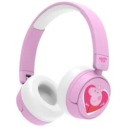 OTL Peppa Pig kabellose Kopfhörer für Kinder, Detailfarbe