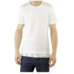 Reebok, Herren, Sportshirt, Yered weisses T-Shirt (M), Weiss
