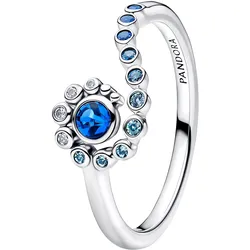 Pandora 194641C01 Damenring Disney Vaiana (Moana) Ozeanwelle Silber, 52/16,6