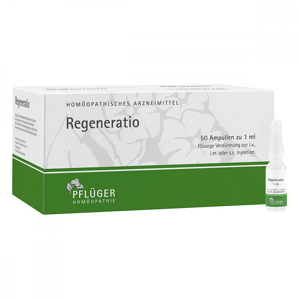 Homöopathisches Laboratorium Alexander Pflüger Gmb Regeneratio Ampullen 01444271