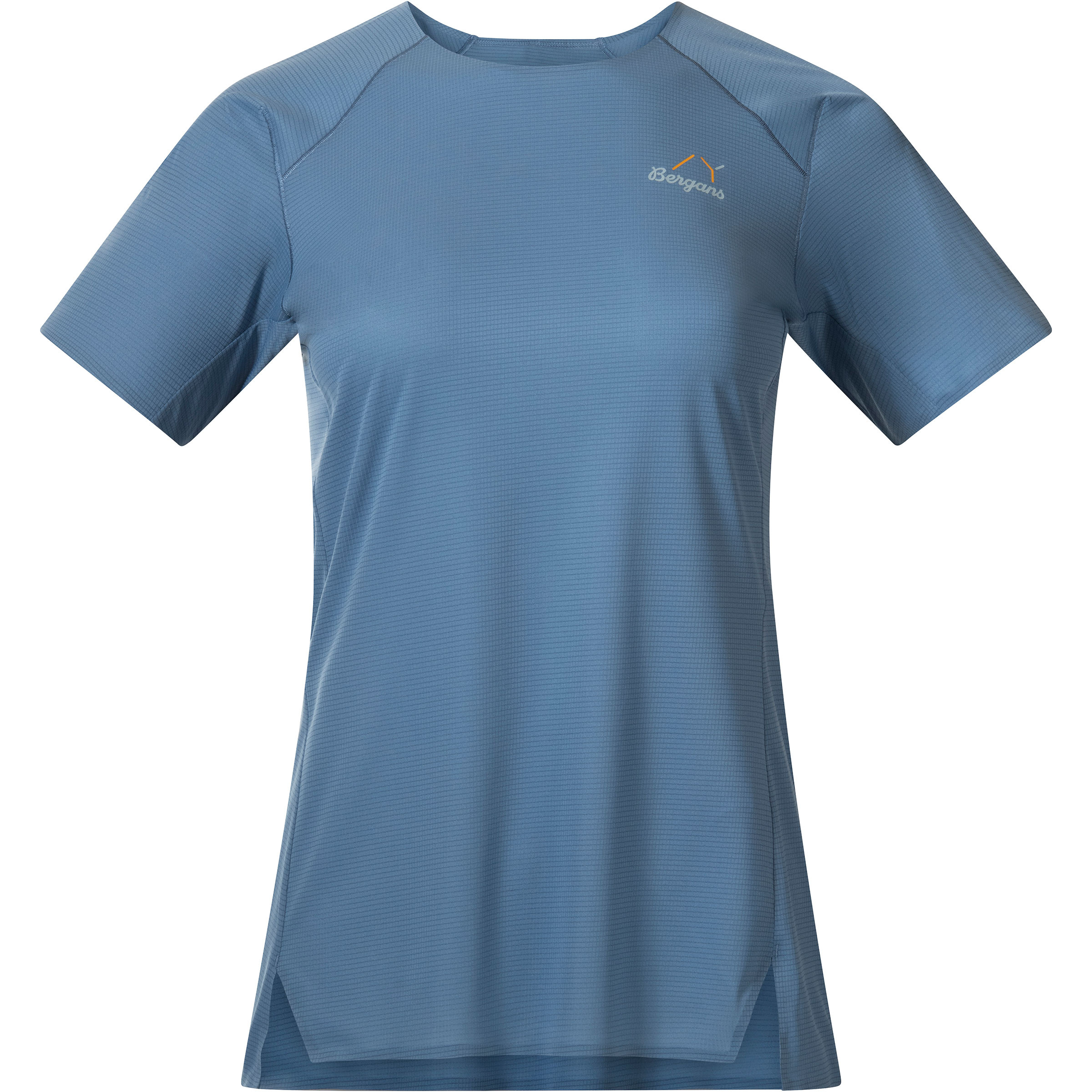 Bergans Y LightLine Fast Damen T-Shirts blau Größe XL Laufen | Trailrunning Elastisch