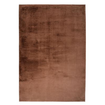 Teppich KAYOOM "Cross 425", braun, H:21mm Ø:120cm, Polyester, Teppiche, Teppich, Hochflor