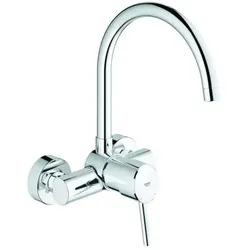 Grohe Spültischarmatur Concetto 32667001 wandmontage, chrom