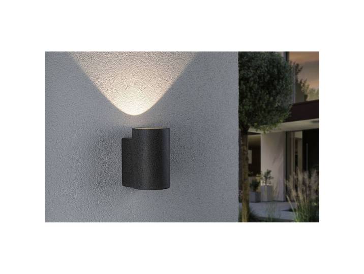 Wandleuchte Concrea I 11 x 17 x 14cm Schwarz