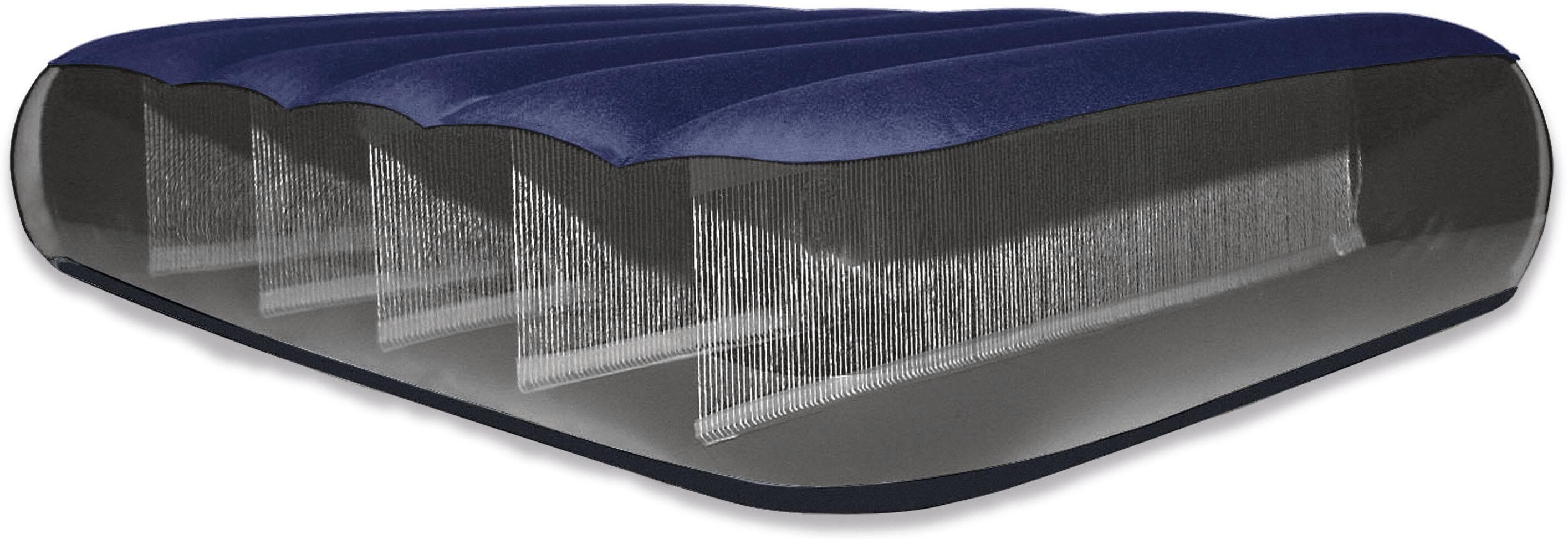 Luftbett INTEX "DURA-BEAM Classic Downy Airbed" Gr. 99, blau, Luftbetten, B/H/L: 99cm x 25cm x 191cm, Vinyl, Luftbett, B:99cm H:25cm L:191cm