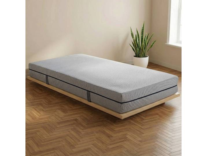 Taschenfederkernmatratze Pro Somna 140 x 200cm Kern: Taschenfederkern & Kaltschaum Bezug: Doppeltuch Weiß