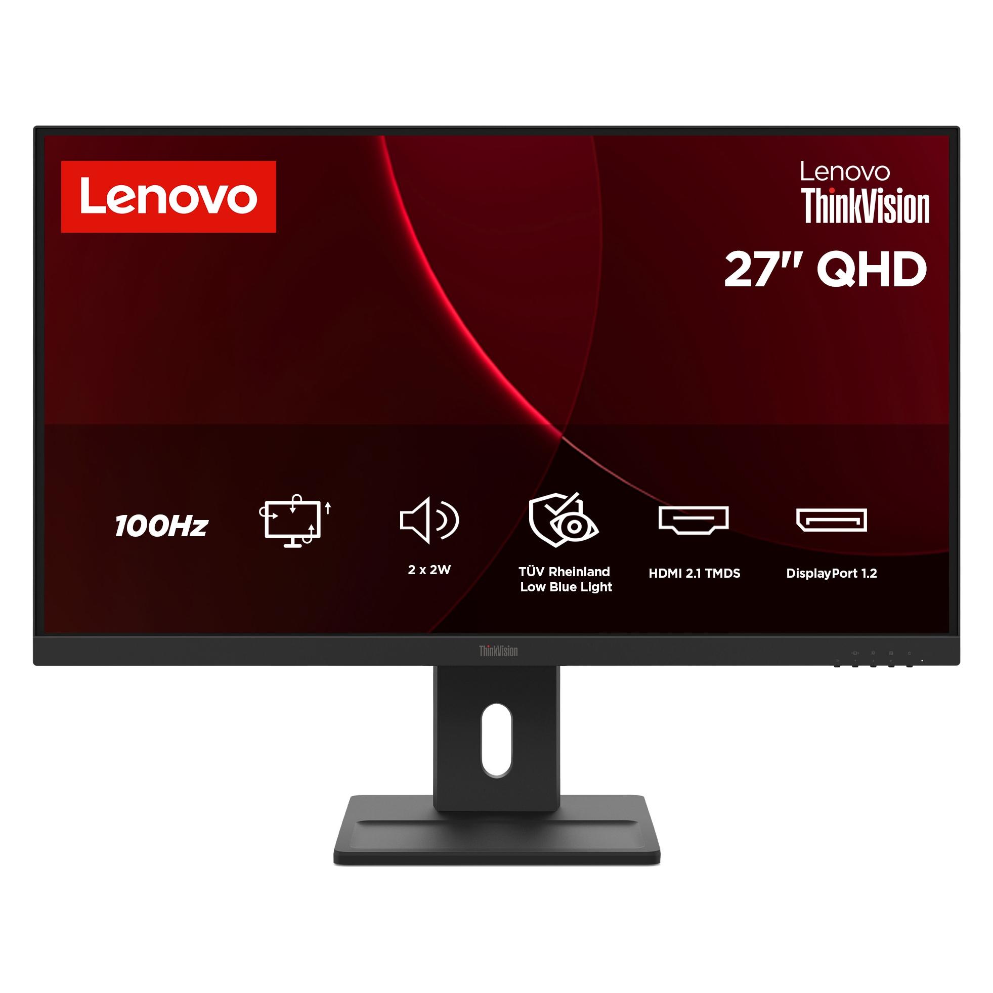 Lenovo ThinkVision E27Q-40 (2560 x 1440 Pixel, 27") (64BDGAT4EU)