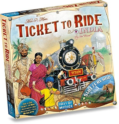 Ticket to Ride India - Bordspel voor 2 tot 5 spelers - Meertalig