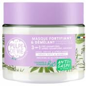 Pulpe de Vie Masque Capillaire Chanvre et Romarin Fortifiant et Démêlant 3en1 Bio 300 ml - Pot 300 ml