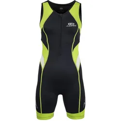 Aropec, Damen, Velotrikot, TriSuit Lion Women (XXL), Schwarz, XXL