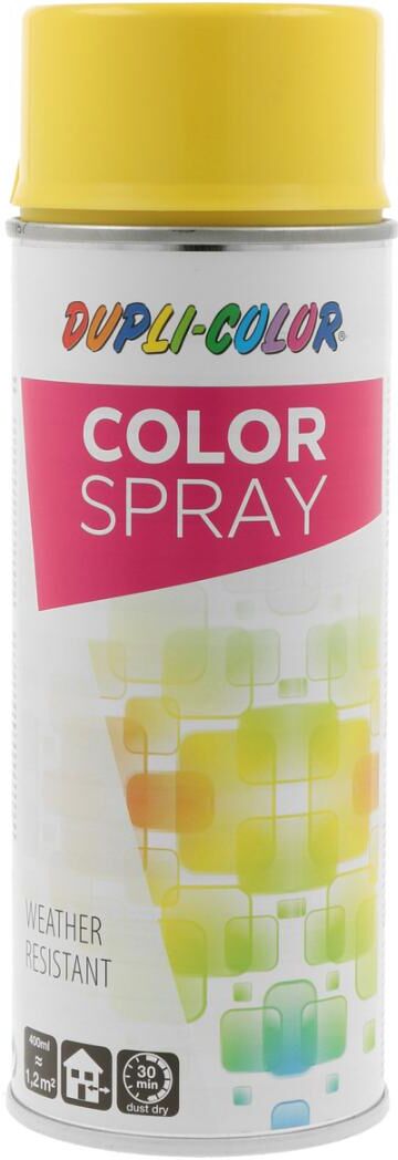 european aerosols DUPLI-COLOR COLOR SPRAY RAL 1018 zinkgelb glanz, 400 ml