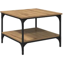 vidaXL Couchtisch Artisan-Eiche 55 x 55 x 40 cm Holzwerkstoff