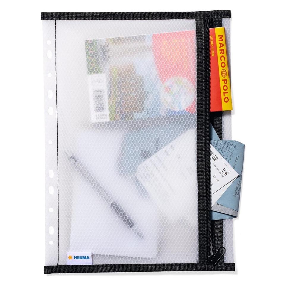 Herma Ordner Reissverschluss-Tasche A4 (A4, 1x) (20030)